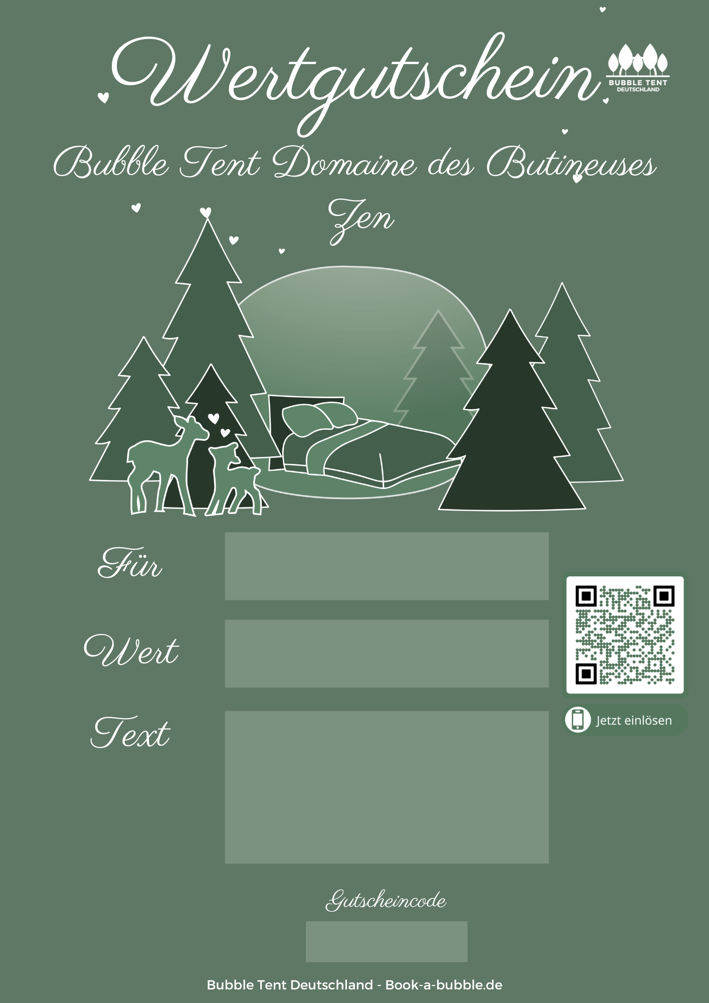 Domaine des Butineuses Zen | Voucher
