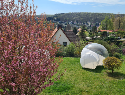 Bubble Tent Freyburg Sektperle